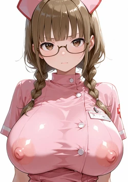 [AI Generated] ナースな彼女 作品封面
