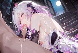 [MoekoAI] Castorice Blowjob [AI Generated] 作品封面