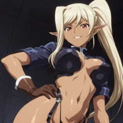 [Hurry-Workshop/Anivoice] Chloe discodia - Kuroinu (82P) [AI Generated] 作品封面