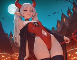 [LazyRainbow] Frieren: Demon Lover [AI Generated]