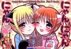 (C97) [Ameiro (Nanairo)] Nyan Nyan Nyan (Mahou Shoujo Lyrical Nanoha) [Chinese] [大友同好会]