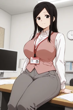 [Loratta] Touko Sakurai - My Senpai Is Annoying Request (Patreon) [AI Generated] 作品封面