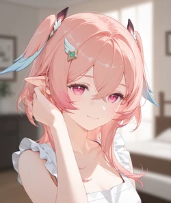 这次是原神新角色--但是训练的时候服装过拟合了----莉奈娅 (原神)-(AI Generated) 作品封面