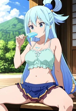 [Nagihika_kikamori2003] Aqua [AI Generated] 作品封面