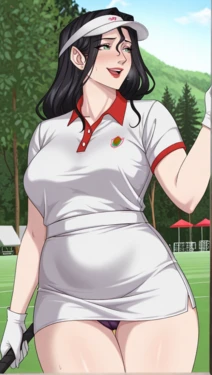 Ann - Golf lessons [AI Generated] 作品封面