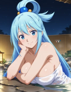 Aqua Onsen (EternoAi) [Ai generated] 作品封面