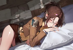apaper) 260226 [Attack on Titan] hange zoe BBC [AI Generated] 作品封面
