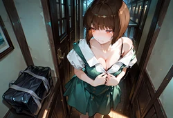 [MoekoAI] Tendo Nabiki Pose [AI Generated] 作品封面