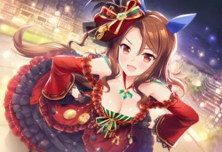 真变红色形态你又不乐意了 (Uma Musume) 【AI Generated】 作品封面