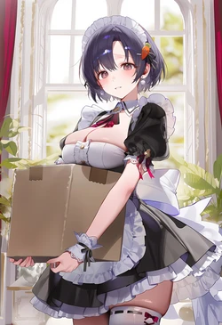 apaper) 260211 [IMAS] shiragiku_hotaru MAID FATMAN GROUP [AI Generated] 作品封面