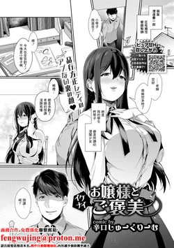 辛口しゅーくりーむ_お嬢様とイケナイご褒美 作品封面
