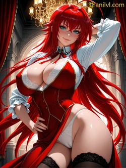 [Anilvl] Rias Gremory - High School DxD [AI Generated] 作品封面