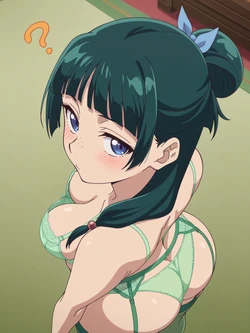 [mforcia] Maomao 猫猫 (Lingerie) [AI Generated] 作品封面