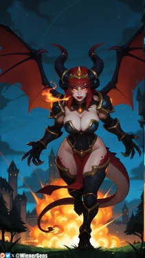 Alexstrasza (World of Warcraft) WienerGens AI Generated 作品封面