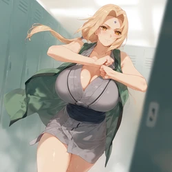 AI NSFW - Tsunade [AI Generated] 作品封面
