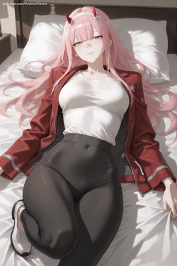 [Anime Vixens] Zero Two - Darling in the Franxx [AI Generated] 作品封面