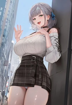 [cMonster] Shirogane Noel Street BWC Group (Patreon) [AI Generated] 作品封面
