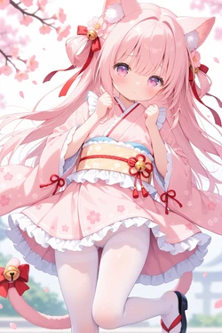 [usaocha] 如月-新春 [AI Generated] 作品封面