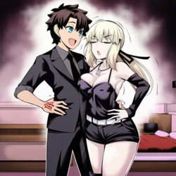 かーむ Saber Alter [AI Generated] 作品封面