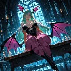 [Miyu] Morrigan Aensland: Her Private Lair [AI Generated] 作品封面
