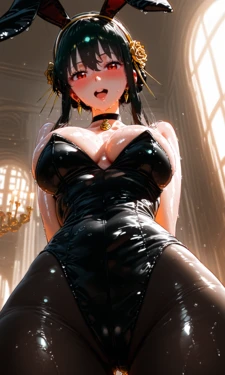 Yuuki Ai Yor Briar ❤️ Albedo 🖤 Nico Robin 💙 [AI Generated] 作品封面
