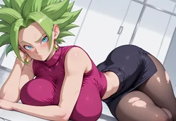 [ANIREALAI] Kefla - Power Meets Elegance in the Office (AI Generated) 作品封面