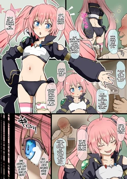 [Tatsukiti] Milim to Ojisan (Tensei Shitara Slime Datta Ken) [Spanish] [Rakuen Translations] 作品封面