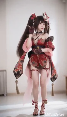 [AIYuniSpices] Realistic Ai girl (animation) 13 Collection [AI Generated] 作品封面