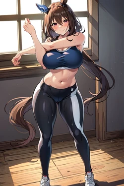 tachibana ai - [Uma Musume] Admire Vega in training 59 illustrations |【ウマ娘】 トレーニング中のアドマイヤベガ 59枚 [AI Generated] 作品封面