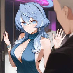 Howsir - 天雨アコ Ako Amau (dress) [AI Generated]
