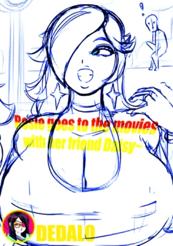 [Dedalo] Rosie goes to the movies with her friend Daisy~ (Super Mario Brothers) (WIP)
