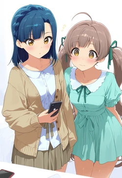 ユーシャ 20260110 七尾百合子&箱崎星梨花 (Patreon) [AI Generated] 作品封面