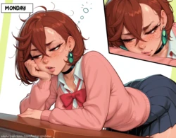 [LazyRainbow] Momo's Weekend [AI Generated]