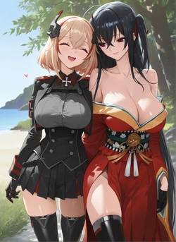 [Rametaki][AI generated]2026-01-10 Taihou x Roon 作品封面