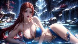 [AI generated] Redhead 7 作品封面