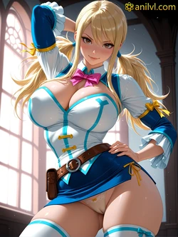 [Anilvl] Lucy Heartfilia - Fairy Tail [AI Generated] 作品封面