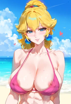 ChocoPizza - Princess Peach 395 (Patreon) (AI Generated) 作品封面