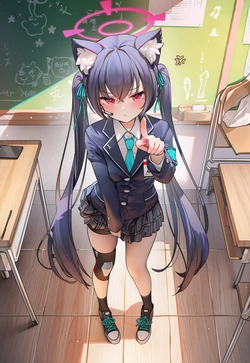 [Magakiiii] Kuromi Serika アビドスの放課後・その一 [AI Generated] 作品封面