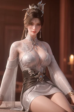 神墓 南宫仙儿 325p [AI Generated] 作品封面