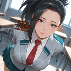 [Kitina] Momo Yaoyorozu (Patreon) [AI Generated] 作品封面