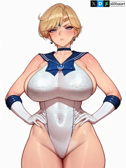 [s00bai] Sailor Uranus (AI Generated) 作品封面