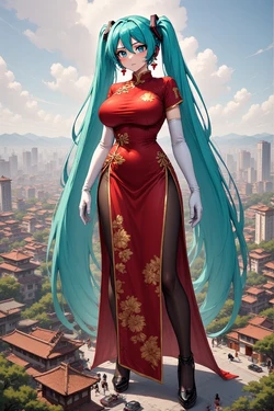 Hatsune Miku China [AI Generated] 作品封面