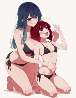 [Secret Base/tarte] Akane&Kana_Oshi no Ko_pa_20260206 [AI Generated] 作品封面