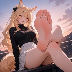[AI Generated] Blemishine/ブレミシャイン feet 作品封面