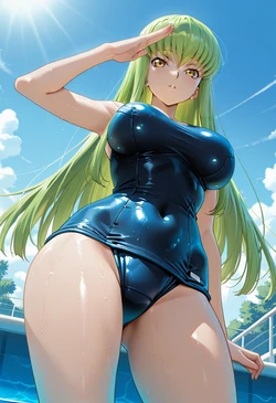 [マイネームルナ] Pregnant Belly Voyeur Series C.C [Sample] [AI Generated]