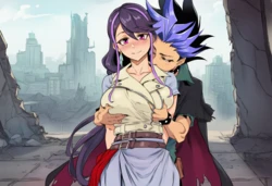 Ruri x Yuto [AI Generated] 作品封面