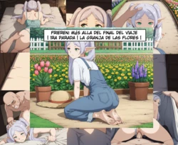Frieren: Más alla del final del viaje | 1ra parada | La granja de las Flores | [IA generated] 作品封面