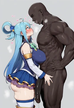 ShineArt - Aqua (Konosuba) (Uncensored) [AI Generated] 作品封面
