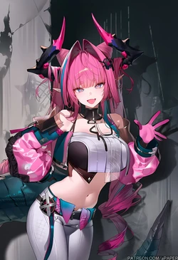 apaper) 260326 (arknights) yvonne FATMAN [AI Generated] 作品封面