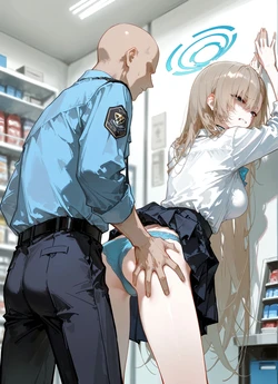 [AI Generated] 一之瀬アスナ、万引きでバレちゃった 作品封面